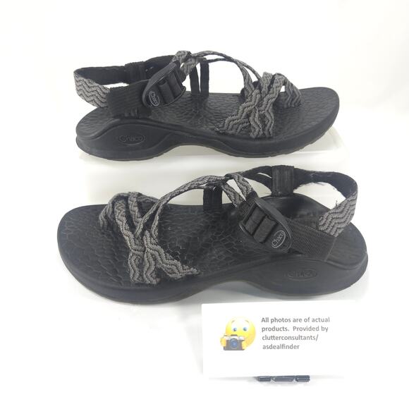 Chaco Classic Outdoor Slingback Adjustable Sandals Womens Size 8 J105182 Gray - Picture 5 of 9